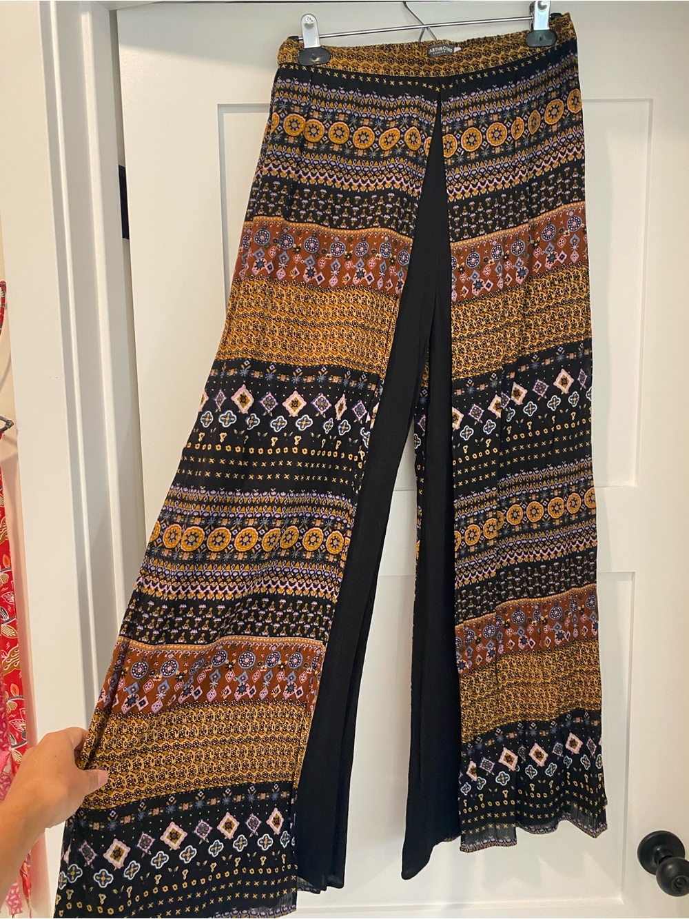 EARTHBOUND Boho Wide-Leg Split Pant